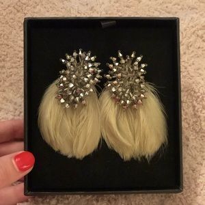 Mini Delaney Earrings- Eucalyptus- Brand New with Box. Never worn.